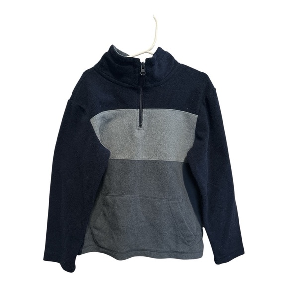 Place Other - Place Navy and Gray Kids' Fleece Hoodie